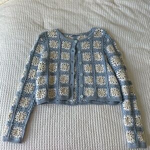 Zara Crochet Cardigan
